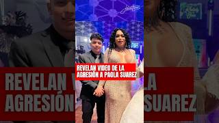 Revelan vídeo de Paola Suárez en el momento de su robo