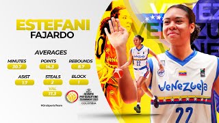 Estefani Fajardo - FIBA Olympic Pre Qualifying 2023 (Medellín, Colombia)