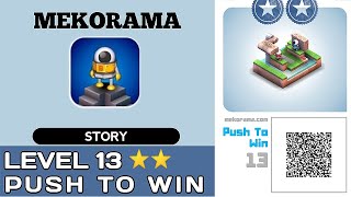 Mekorama STORY LEVEL 13 PUSH TO WIN - Gameplay & Walkthrough