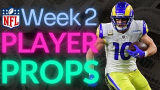 NFL PRIZEPICKS WEEK 2 | NFL PLAYER PROPS | NFL BEST BETS | FREE NFL BETS & PREDICTIONS | UNDERDOG