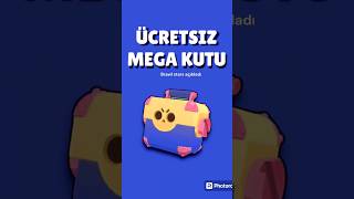 Ücretsiz Mega Kutu! #brawlstars #boxvsdrops #squadbusters