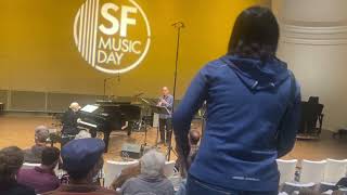 10.15.23 Trouble Trouble: SF Music Day Taube Atrium Theater SF, CA. (all but last 45 secs)