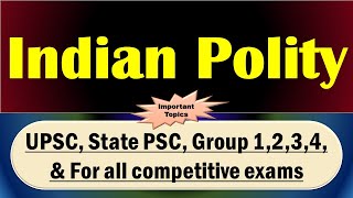 Indian Polity | Indian Polity for UPSC | Polity by Laxmi kanth | Polity for UPSC | @Aishwarya Ram