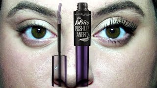 FIRST IMPRESSION:  MAYBELLINE THE FALSIE PUSH UP ANGEL MASCARA !!