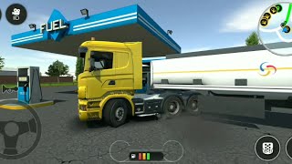 game simulator truck tangki truck trailer - drive simulator 2020 - android gameplay