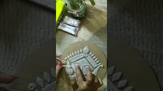 DURGA|Clay work|Durga clay art #shorts #shortsvideo #youtubeshorts