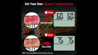 ThermoPro TP16 Large LCD Digital Cooking Food Meat Thermometer