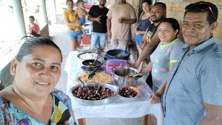 ALMOÇO NO RANCHO SOSSEGO DO MEU CUNHADO