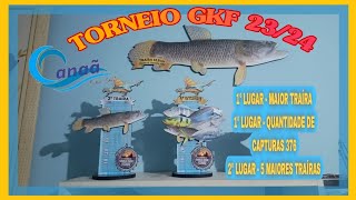 Vídeo da entregas dos troféus Gkf,#campeão #caiaque # trairas