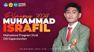 Muhammad Israfil - UPN Veteran Jakarta - Pilmapres Program Diploma Tahun 2024