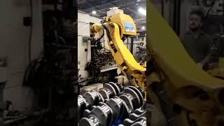 Mahajan Automation crankshaft handling cell