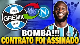 💥💣 BOMBA! QUASE NÃO ACREDITEI! MAIOR CONTRATAÇÃO! CRAQUE CHEGOU! ÚLTIMAS NOTÍCIAS DO GRÊMIO