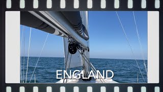 Hanse 388 Sailing to England