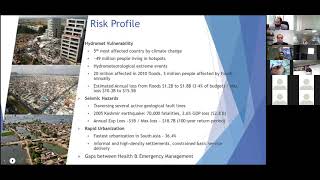 Webinar on "Disaster Risk Management & Post Disaster Reconstruction" by Ahsan Tehsin