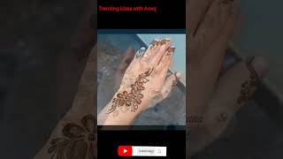 simple stylish mehndi #