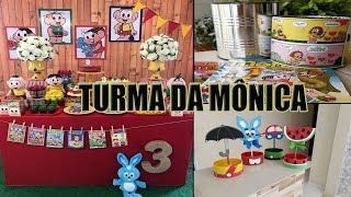 Ideias para festa Turma da Mônica | Mamão com Açúcar