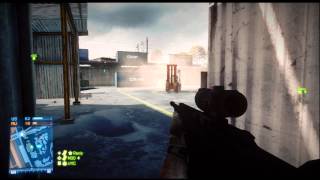 Battlefield 3 Hardcore TDM ( M98B w/Acog&Holographic Scope )