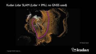 Kudan Lidar SLAM: Mapping a construction site with a simple handheld device