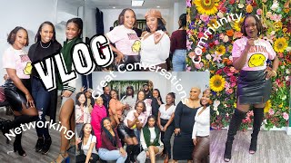 Vlog | Day In The Life, Podcast Interview, Friends in Beauty Networking Mixer, Industry Conversation