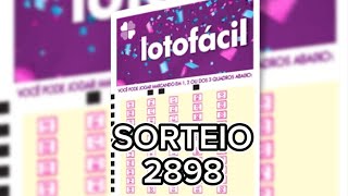 Resultado Lotofácil 2898 - 24/08/2023