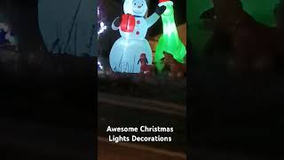 Awesome Christmas Lights Decorations