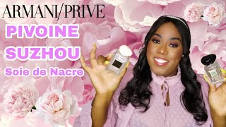 ARMANI PRIVE - PIVOINE SUZHOU 🌸💕  || SOIE DE NACRE EDT || ELEGANCE IN A BOTTLE?! ll COCO PEBZ