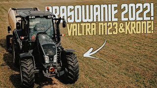 🇵🇱PRASOWANIE SIANA 2022! ☆ FATALNE ZBIORY!! ☆ Valtra N123 HITech & KRONE Fortima V1500 MC ☆ AW ™