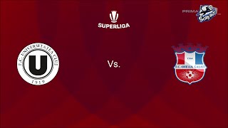 "U" Cluj Vs. Oțelul Galați, Etapa 13, SuperLiga, 2024-2025 #Live