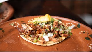 Original Tacos al pastor, день Хэллоуина - мексиканская уличная еда