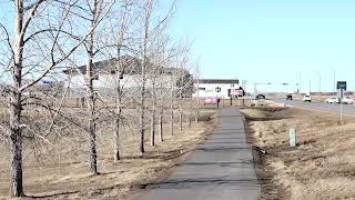 Estevan's pathways survive their first winter