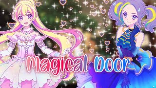 Aikatsu Planet - Magical Door - Ruli & Hana - Short lyrics [ROM/ENG]