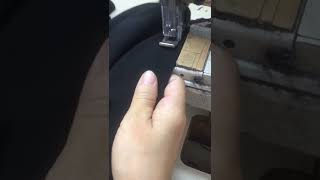 Sewing Tips for Bottom Hemming Of Interlock Machine #Shorts