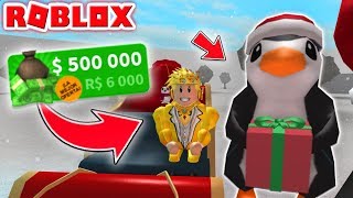 Me GASTO MÁS DE 6 MIL ROBUX en BLOXBURG!!!🤑🎄 *NAVIDAD*