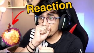 @GamerFleet full reaction on getting enchanted golden apple 🔥 #HEROBRINE_SMP #Gamer_Fleet #Reaction