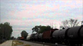 HD: EJ&E units on the Old Milwaukee Road at Itasca Il.