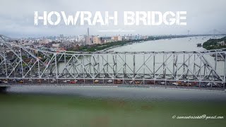 HOWRAH BRIDGE & HOWRAH STATION DRONE VIEW #dji #djimini2 #howrah