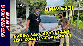 BMW 523i BANTING HARGA !!! CUMA JADI 185 JT NEGOO!!! | FORSELL AUTO | JUAL MOBIL MURAH #bmw523i