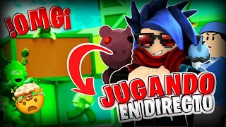 JUGANDO ROBLOX EN DIRECTO CON SUBS!!!