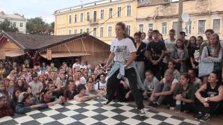 Hip hop pro 1/8 Joo vs Вытягашка|| StaminaBattle 2014