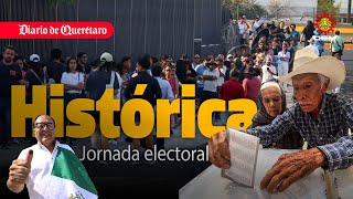 Histórica Jornada Electoral en Querétaro