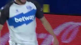 Golazo de Lucas Pérez contra Villarreal