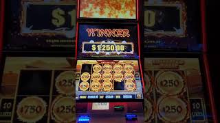 $250 bet bonus on high limit dragon link slot machine PART 3