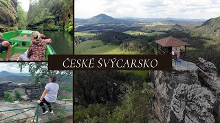 National Park Czech Swiss | České Švýcarsko from drone | Walking tour