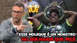 OLHA O QUE O CRAQUE NETO FALOU DE ENDRICK APÓS TÍTULO DO BRASILEIRÃO