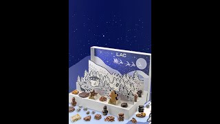 Calendrier de l’Avent Polaire - Lac, Artisans Chocolatiers à Nice 🇫🇷