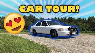 My Crown Victoria Police Interceptor CAR TOUR! (updated)