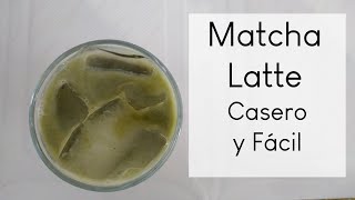 Matcha Latte Frío En Casa