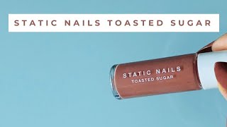 Static Nails (Toasted Sugar) Nailpolish Demo | Oh Happy Mei