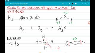 Professor Luiz da Joyce - A reação  de combustão sob o olhar da oxidação