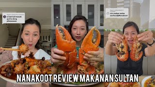 TIKTOK NANAKOOT MAKAN MAKANAN ANEH ‼️ MAKAN KEPITING ALASKA⁉️